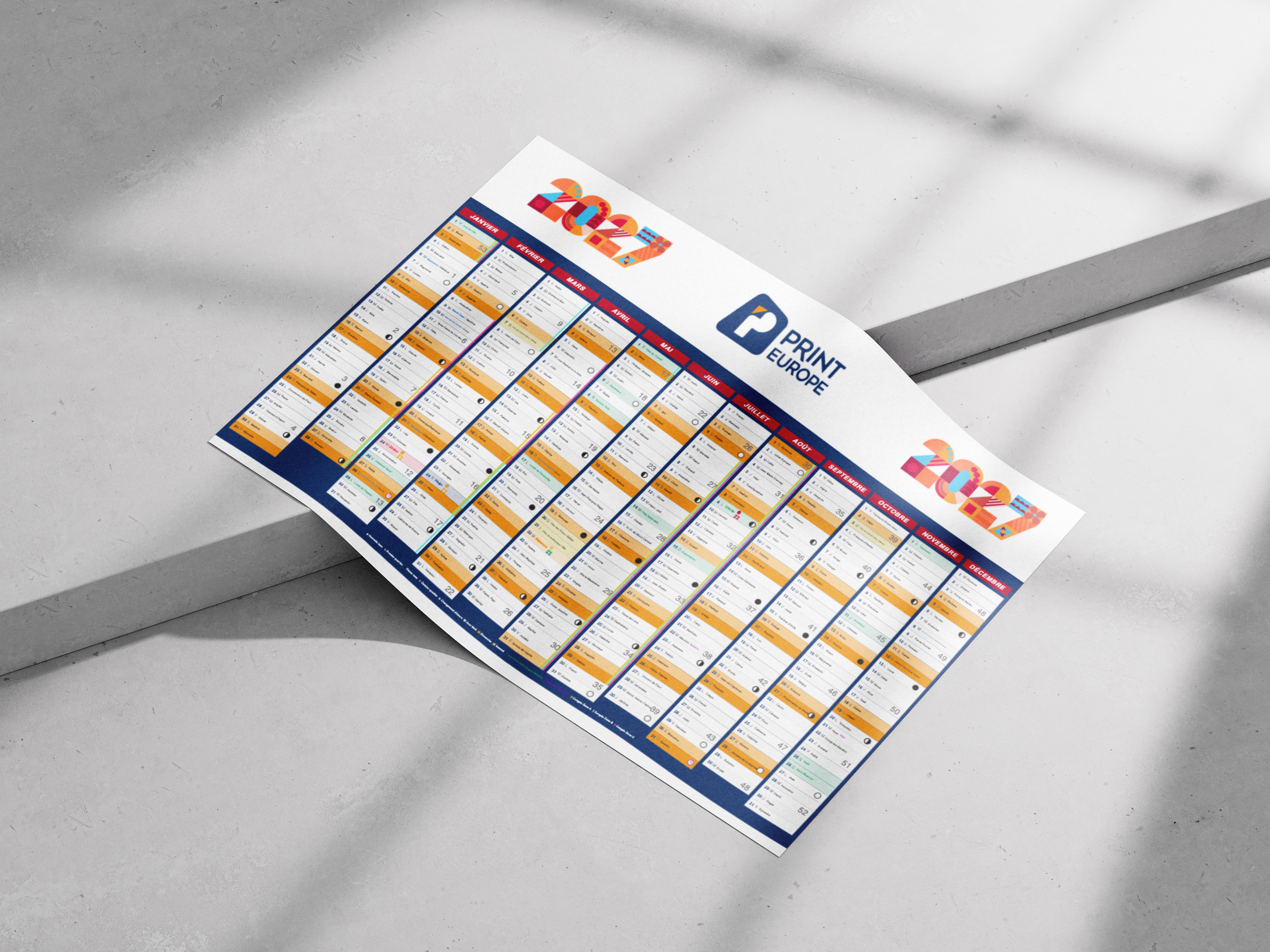 Calendrier souple